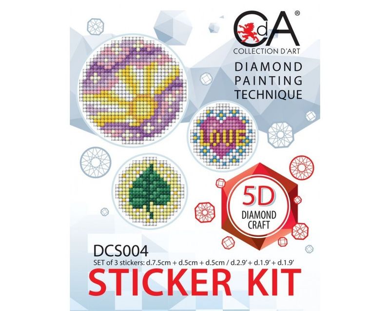 Diamond Painting - Sol sticker kit