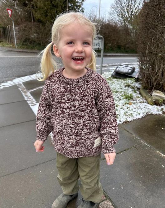 Hovedbilde Melange Sweater Junior ...