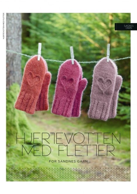 Hovedbilde Hjertevotten med fletter