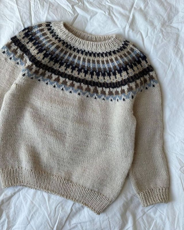 Celeste Sweater Junior (oppskrift)