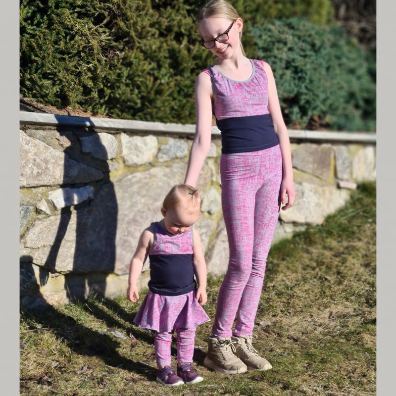 Timjan Tights, barn (74-170)  Papir