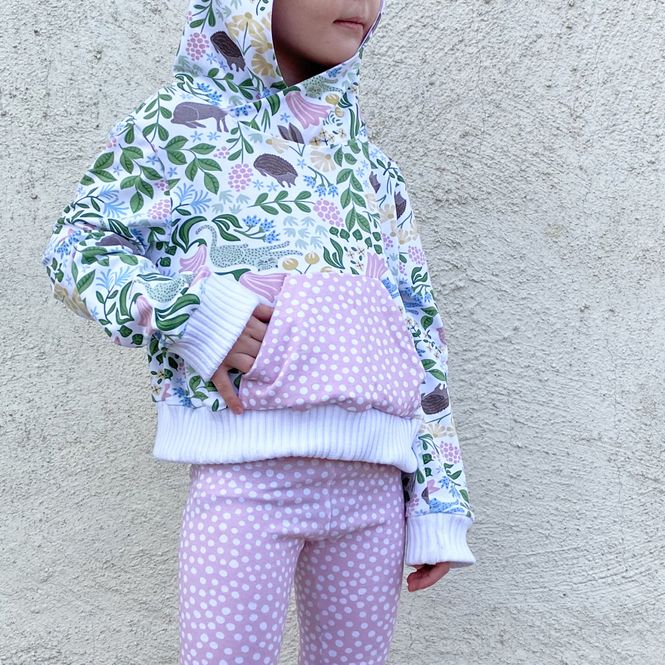 Hovedbilde Kiddie Hoodie  lang & kort ...