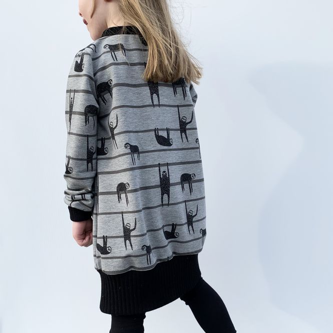Hovedbilde Kiddie Hoodie  lang & kort ...