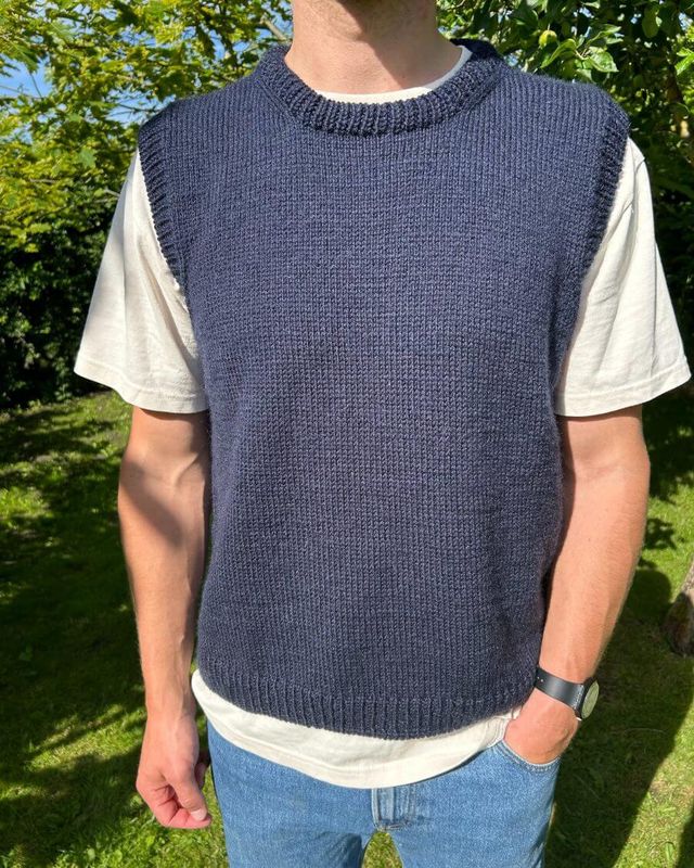 Novice Slipover Man (oppskrift)