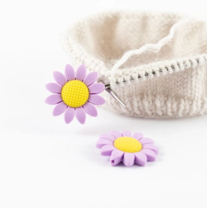 Hovedbilde Maskestopper Blomst Lilla