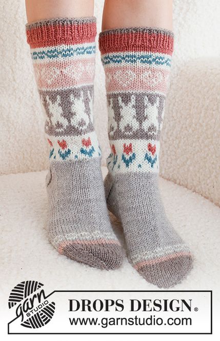 Hovedbilde 229-34 Dancing Bunny Socks