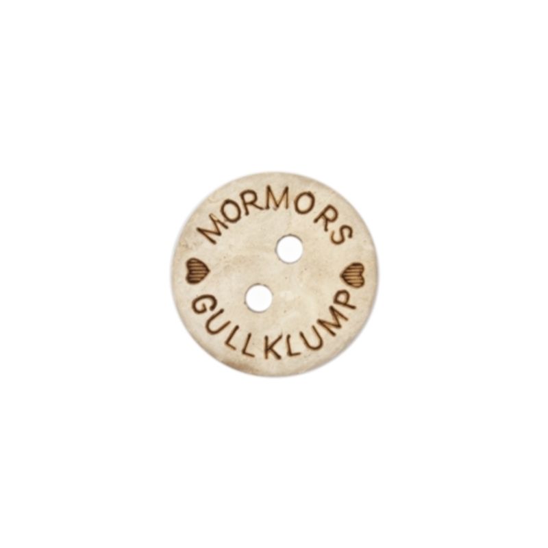 Mormors gullklump 15 mm