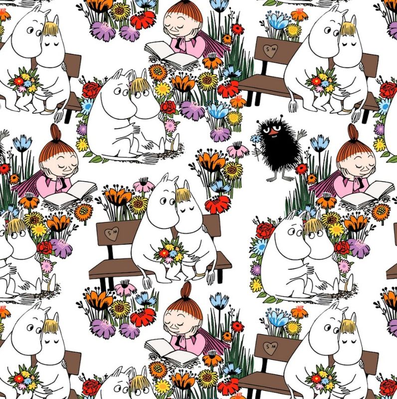 Moomin - hvit
