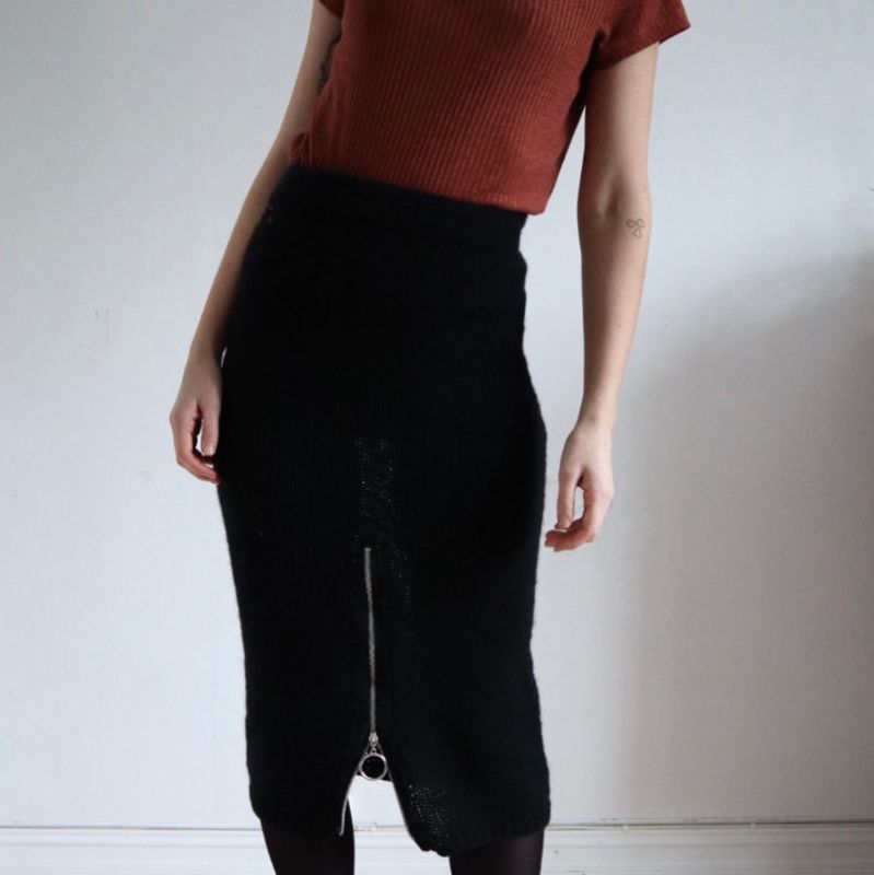 Classy Zipp Skirt