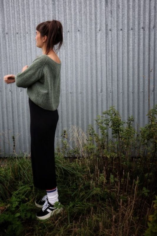 Cropped Wester Sweater