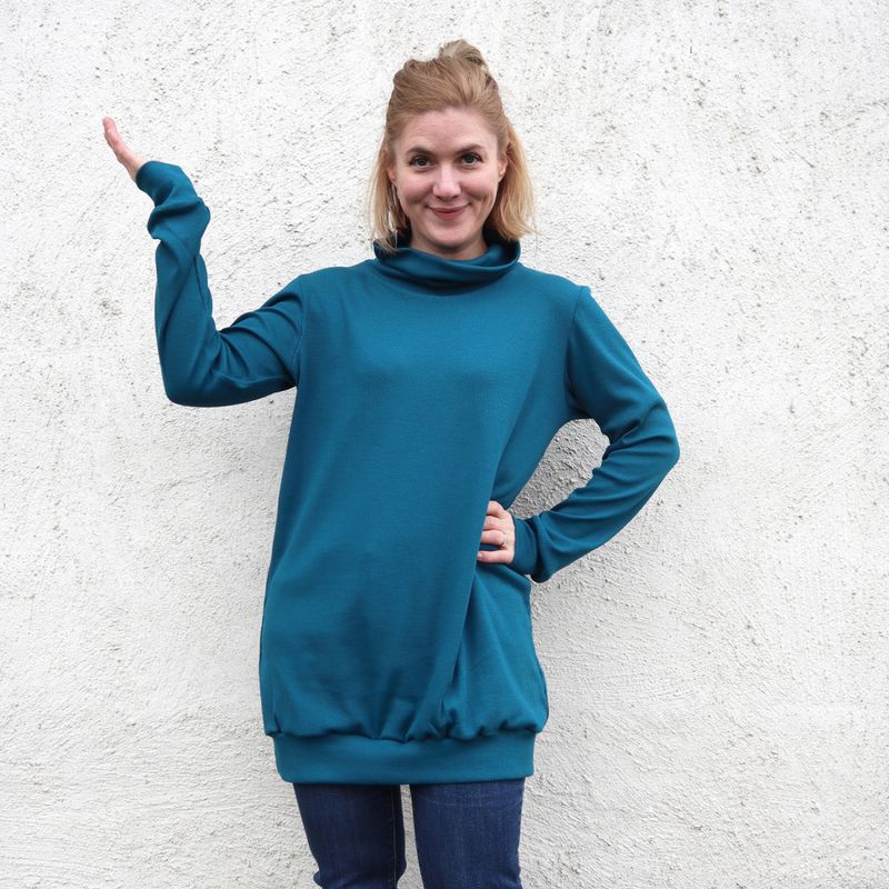 Hilda Hoodie, lang & kort genser (XS-4XL)
