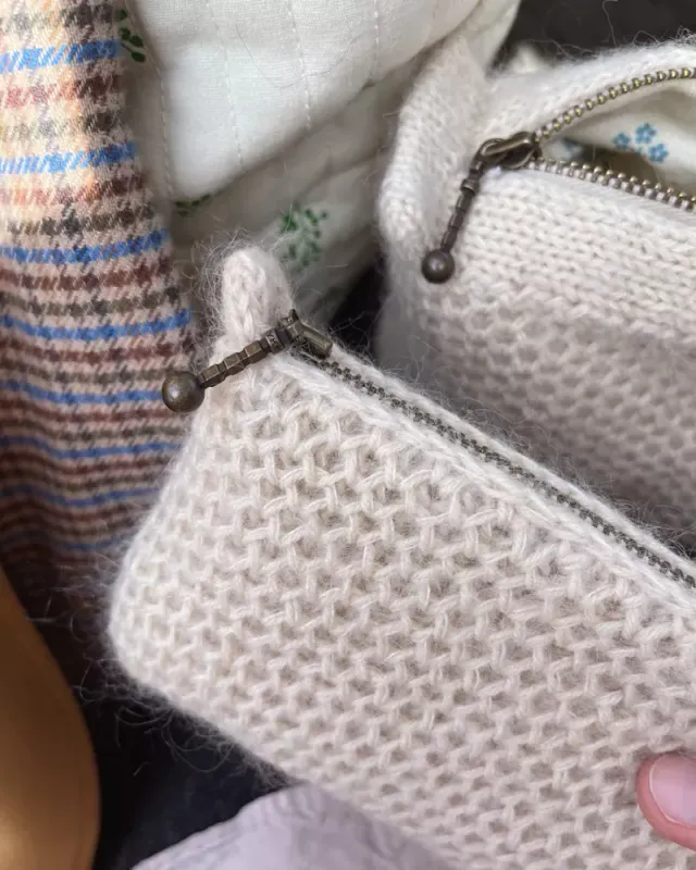 Fôr til liten purse.  Honey Purse, Marie Purse, Technicolor Purs