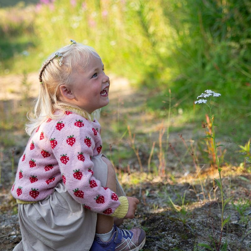Kajas Jordbærgenser Tynn - Rosa