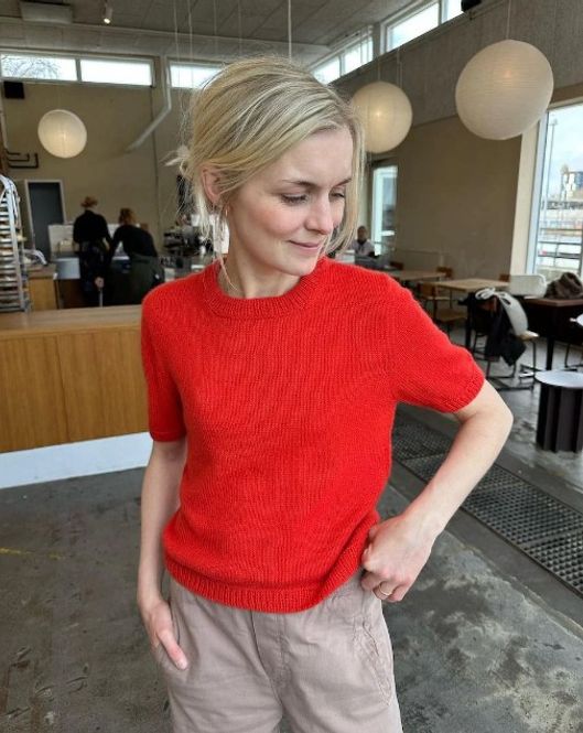 Hovedbilde Poppy Tee - Chasmere Premium