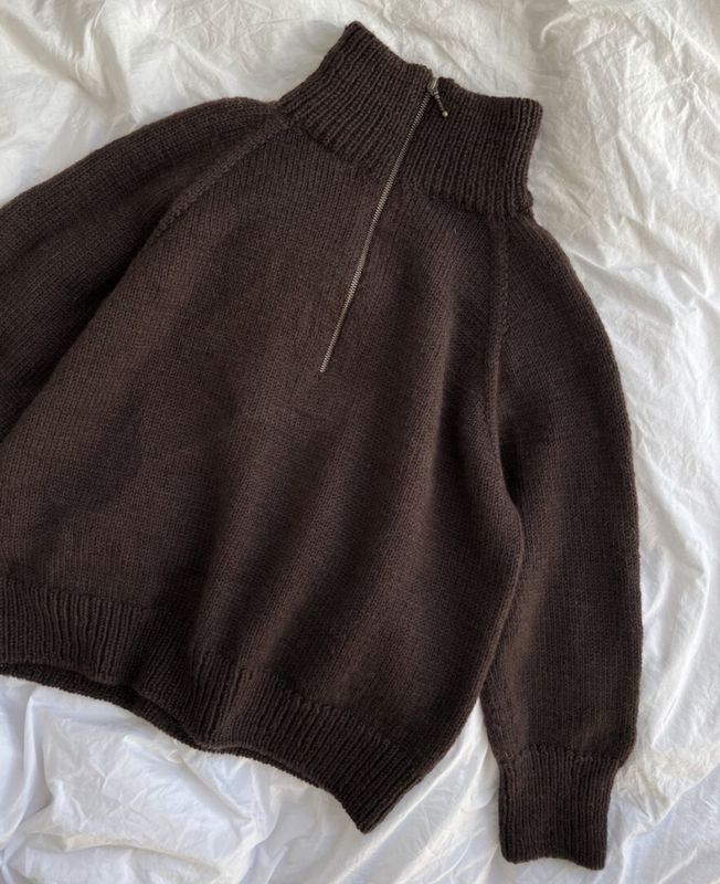 Zipper Sweater Light