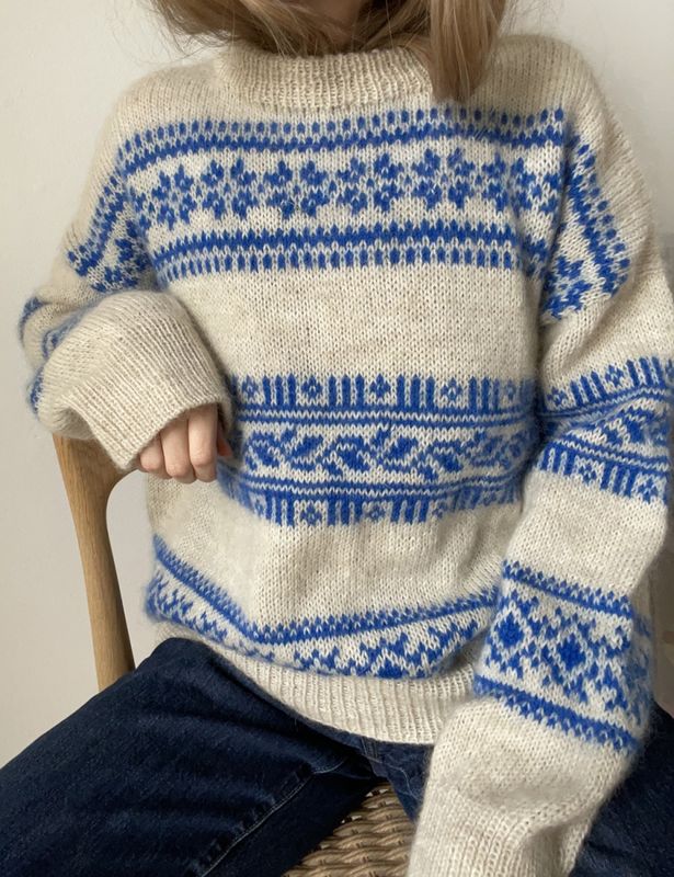 Porcelain sweater