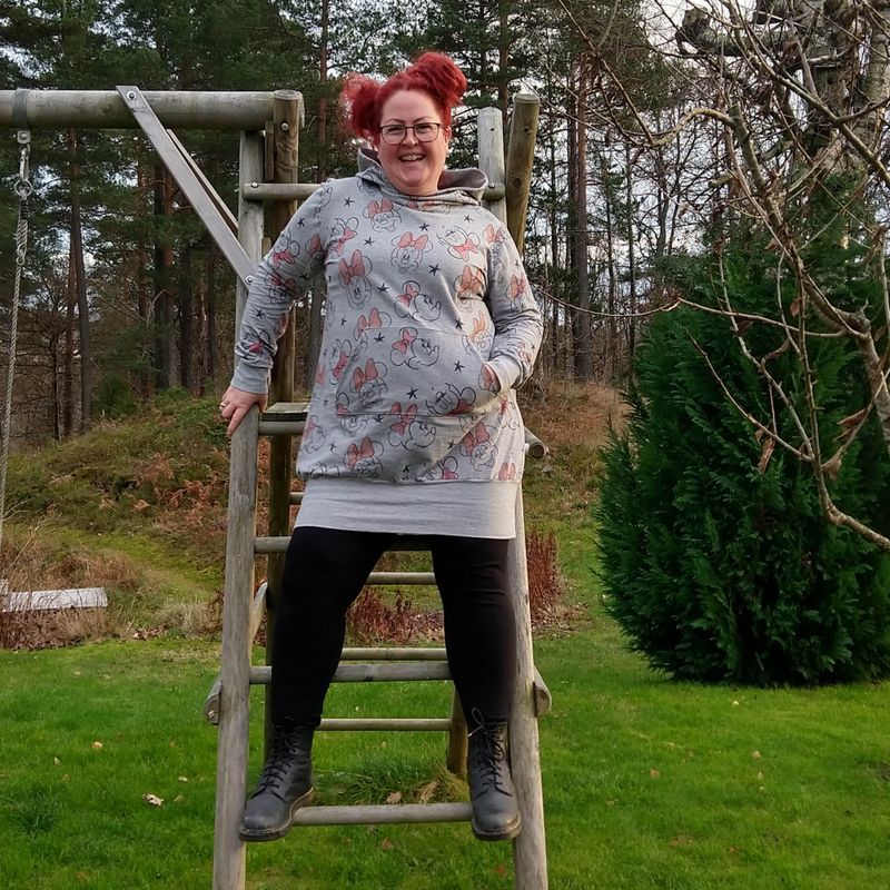 Hilda Hoodie, lang & kort genser (XS-4XL)