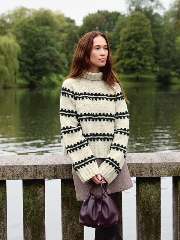 Ridge Sweater - Atlas/Børstet Alpakka