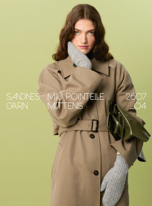 2607 - Cashmere - Nr. 4 - Miu Pointelle Mittens