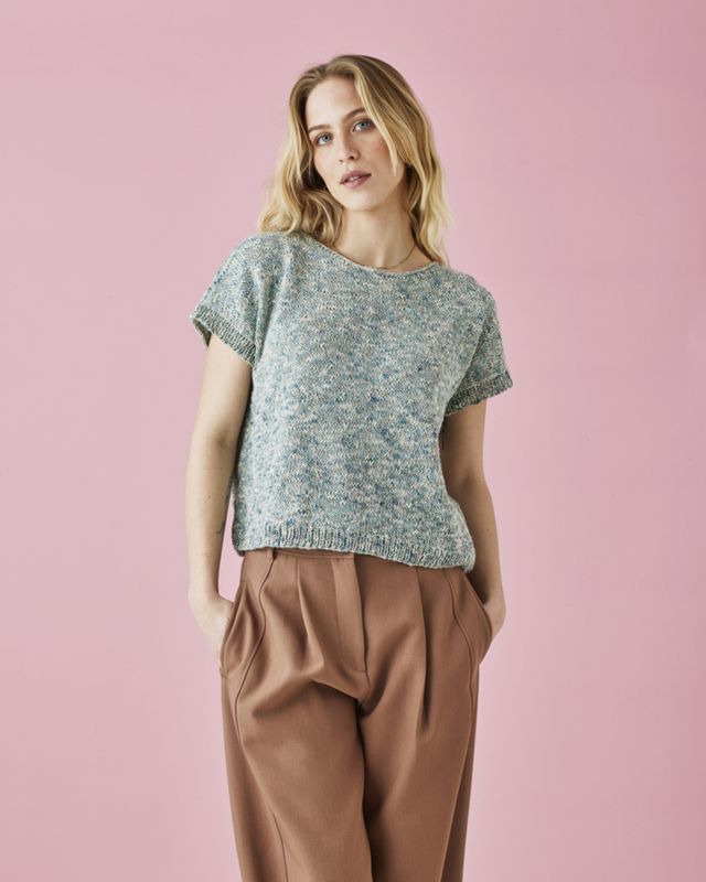 -50% Iris T-shirt blå