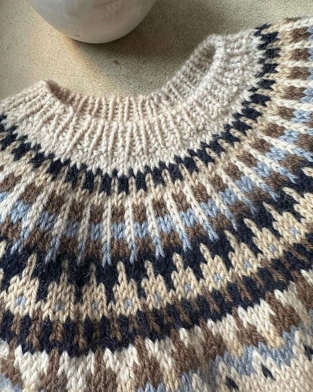 Celeste Sweater Junior (oppskrift)