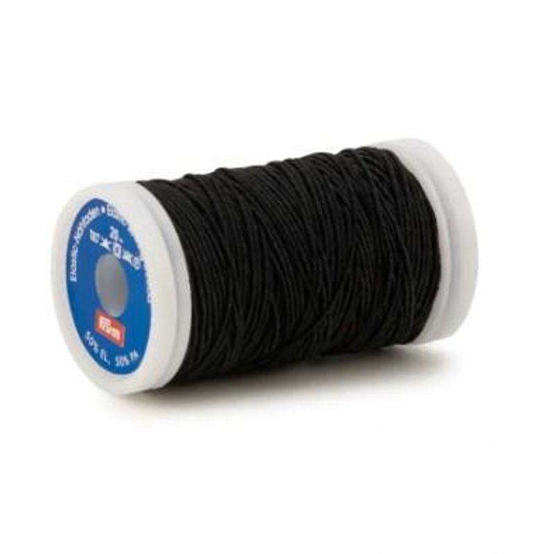 Elastisk sytråd Svart