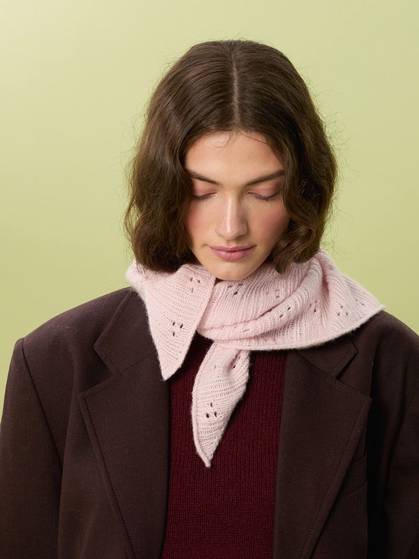 Miu Pointelle Shawl 