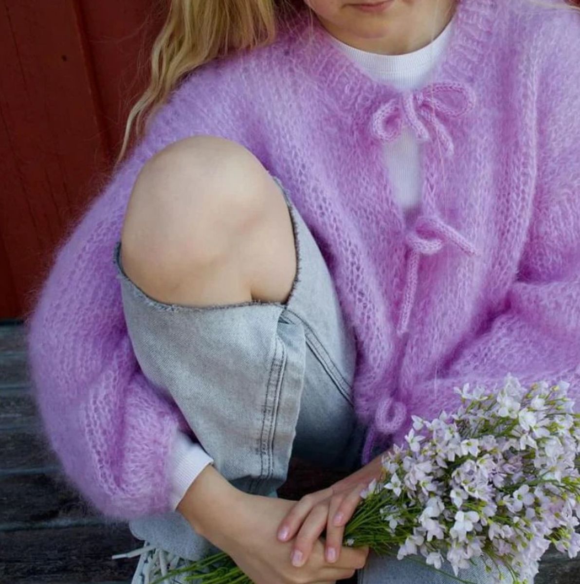 Ballerina cardigan mini