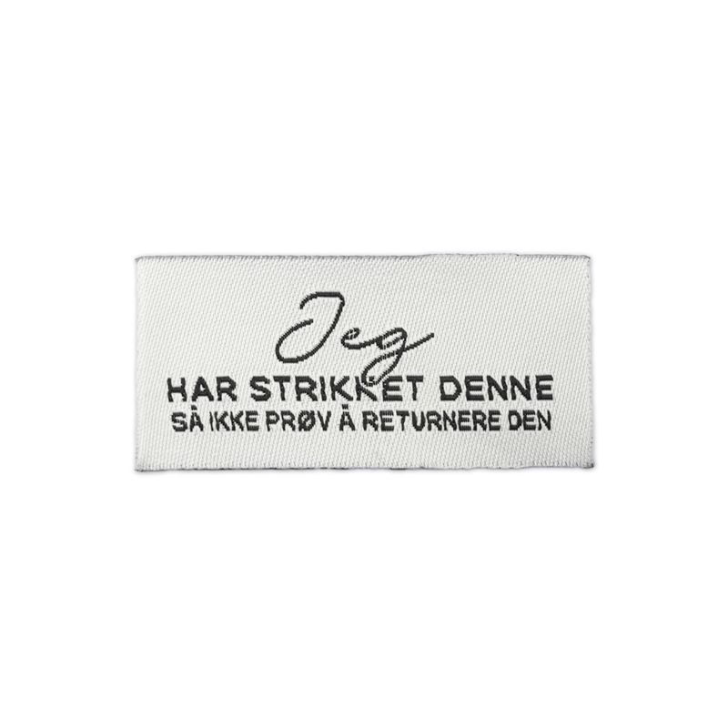 Symerke Jeg har strikket
