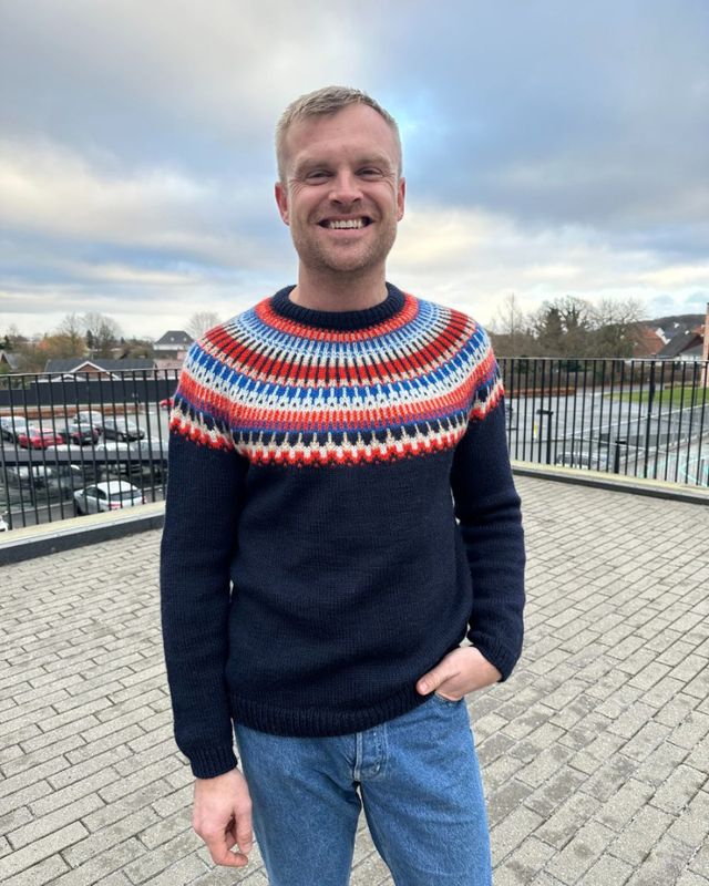Celeste Sweater Man (oppskrift)